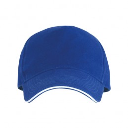Sapca bumbac 5 panele gen Sandwich ERIS. - GO7019  Albastru - ROYAL BLUE