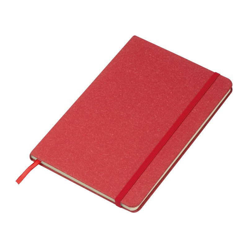 Carnetel A5 cu 80 file punctate coperti carton reciclat - 21799 Rosu Red Carnetel A5 cu 80 file punctate coperti carton reciclat - 21799 Rosu Red