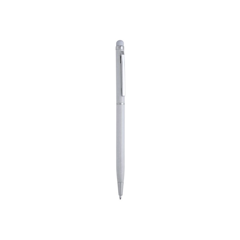 Pix subtire din aluminiu cu touch screen BAUME HW8005 Argintiu - SILVER Pix subtire din aluminiu cu touch screen BAUME HW8005 Argintiu - SILVER