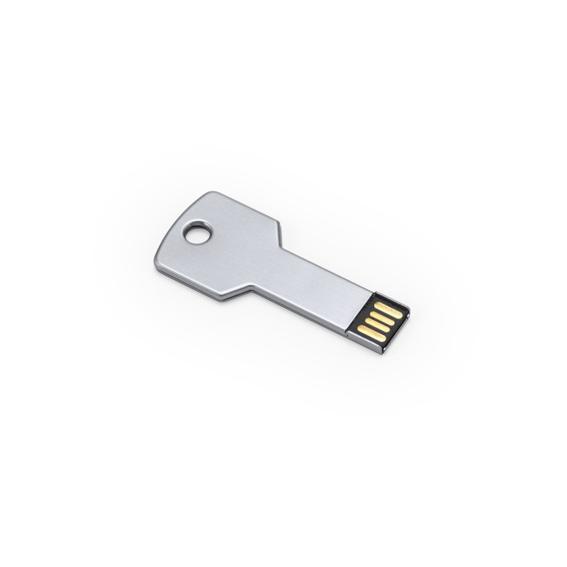 USB 16 GB metalic in forma de cheie in cutie CYLON US4187 Argintiu -SILVER USB 16 GB metalic in forma de cheie in cutie CYLON US4187 Argintiu -SILVER
