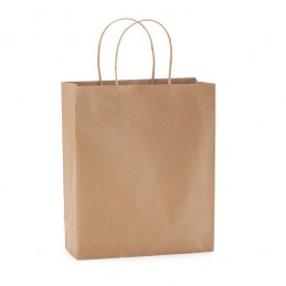 Pungă de hârtie în culoare naturală, ARCE BO7538 - BEIGE