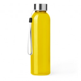 Bidon sticla 500 ml cu capac metalic, ALFE MD4037 - Galben YELLOW