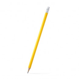 Creion din lemn cu guma de sters - COUVET HW8002 NATURAL