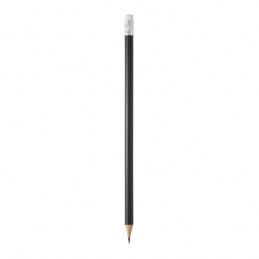 Creion din lemn cu guma de sters - COUVET HW8002 NEGRU