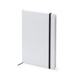 Carnetel A5 100 file veline pentru sublimare NOTEBOOK SANDRO NB1531 alb