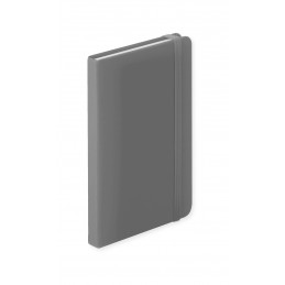 Carnetel B7 100 file liniate coperti PU AP781194 Gri