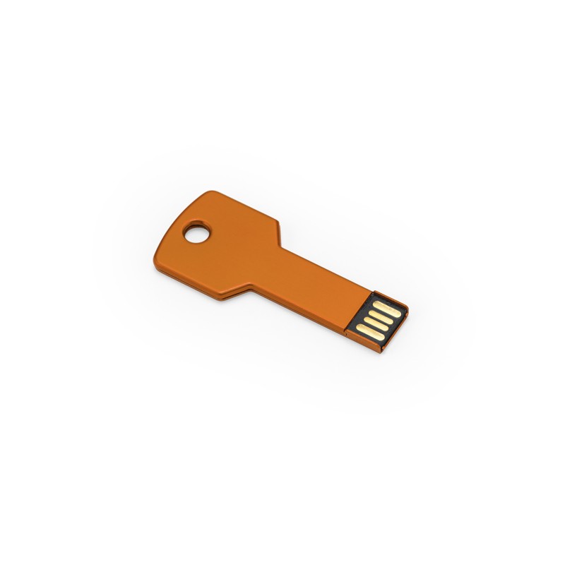 USB 16 GB metalic in forma de cheie in cutie CYLON US4187 ORANGE USB 16 GB metalic in forma de cheie in cutie CYLON US4187 ORANGE