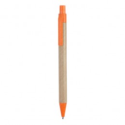 Pix carton cu clips colorat din materiale reciclate , GROVE HW8029- ORANGE