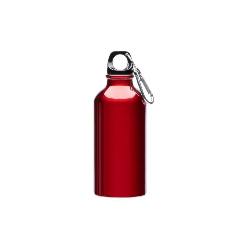 Bidon metalic 400 ml cu carabina ATHLETIC. MD4045- Rosu RED Bidon metalic 400 ml cu carabina ATHLETIC. MD4045- Rosu RED