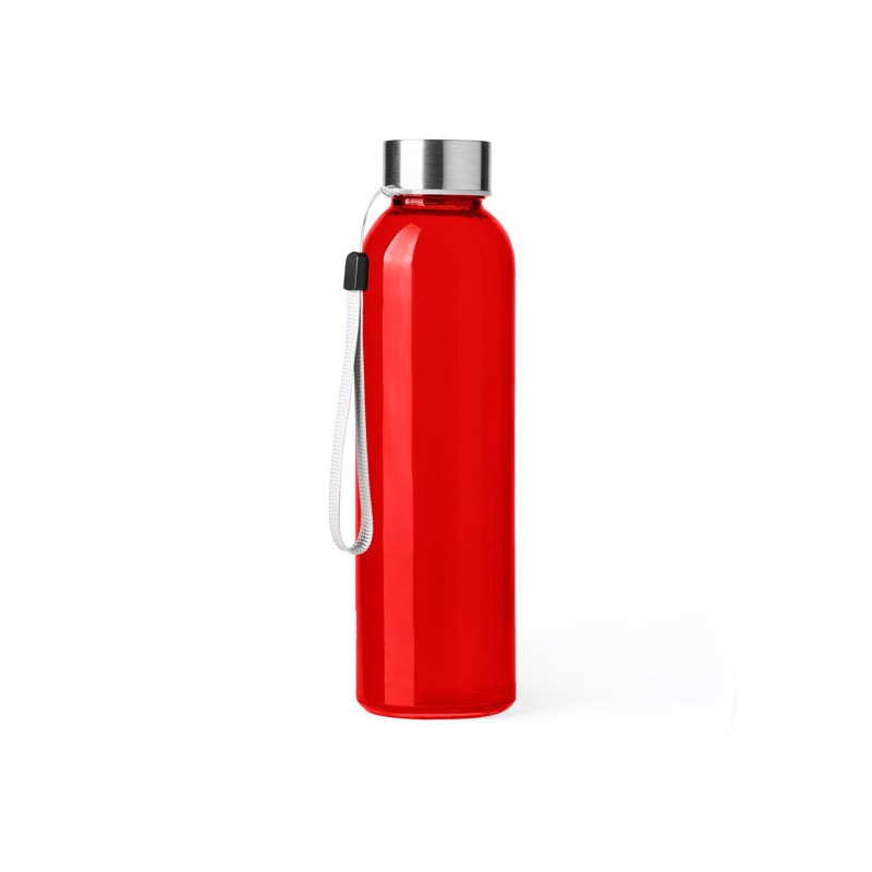 Bidon sticla 500 ml cu capac metalic, ALFE MD4037 - Rosu RED Bidon sticla 500 ml cu capac metalic, ALFE MD4037 - Rosu RED