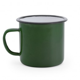 Cana metalica 380 ml stil retro, ANON MD4015 - rosu