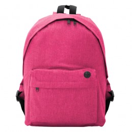 Rucsac clasic cu design tesatura TEROS BO7145  Rosu HEATHER ROSETTE