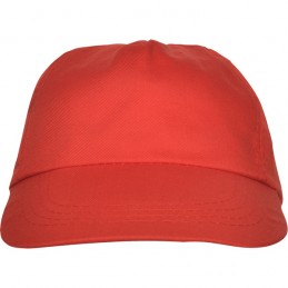 Sapca 5 panele basic BASICA GO7000 Rosu RED