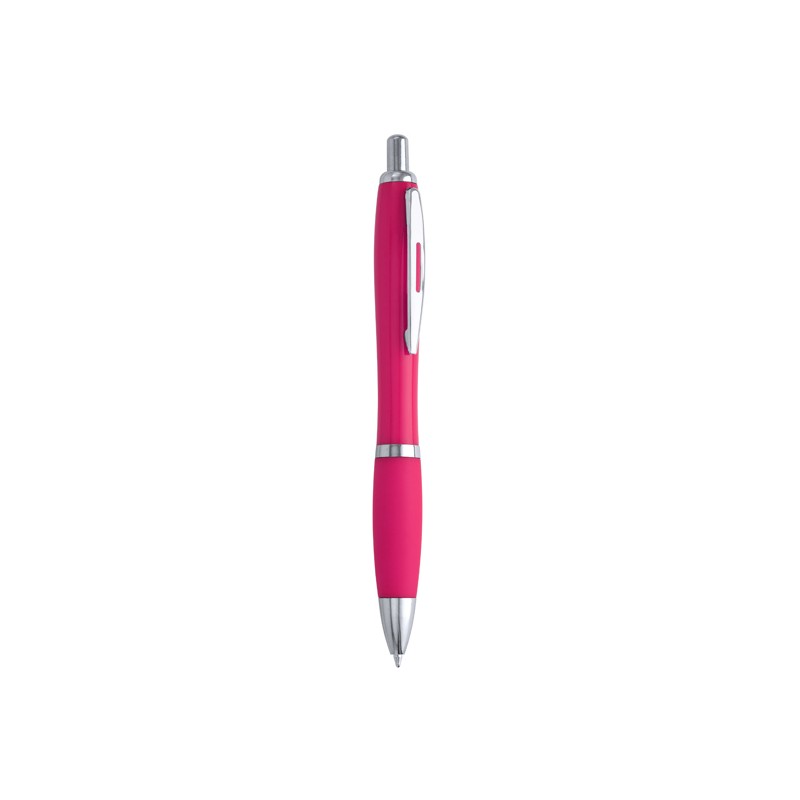 Pix plastic cu accesorii cromate MERLIN HW8009 Roz - FUCHSIA Pix plastic cu accesorii cromate MERLIN HW8009 Roz - FUCHSIA