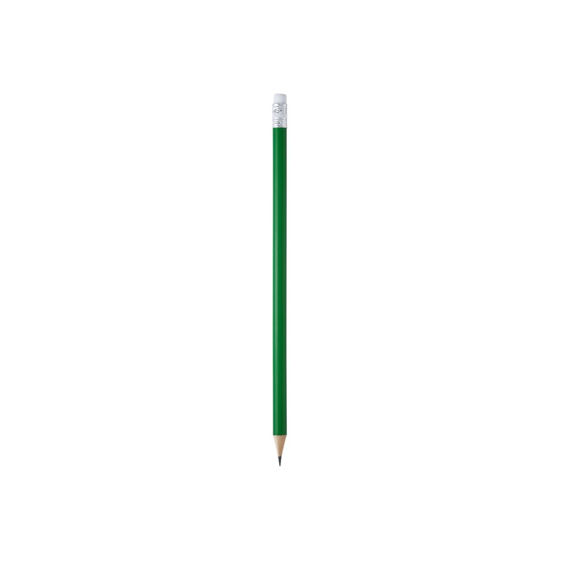 Creion din lemn cu guma de sters - COUVET HW8002 VERDE TEI Creion din lemn cu guma de sters - COUVET HW8002 VERDE TEI