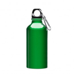 Bidon metalic 400 ml  cu carabina ATHLETIC.  MD4045 Verde - FERN GREEN